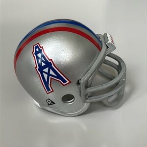 Houston Oilers NFL Vintage Pocket Pro Mini Riddell Football Helmet